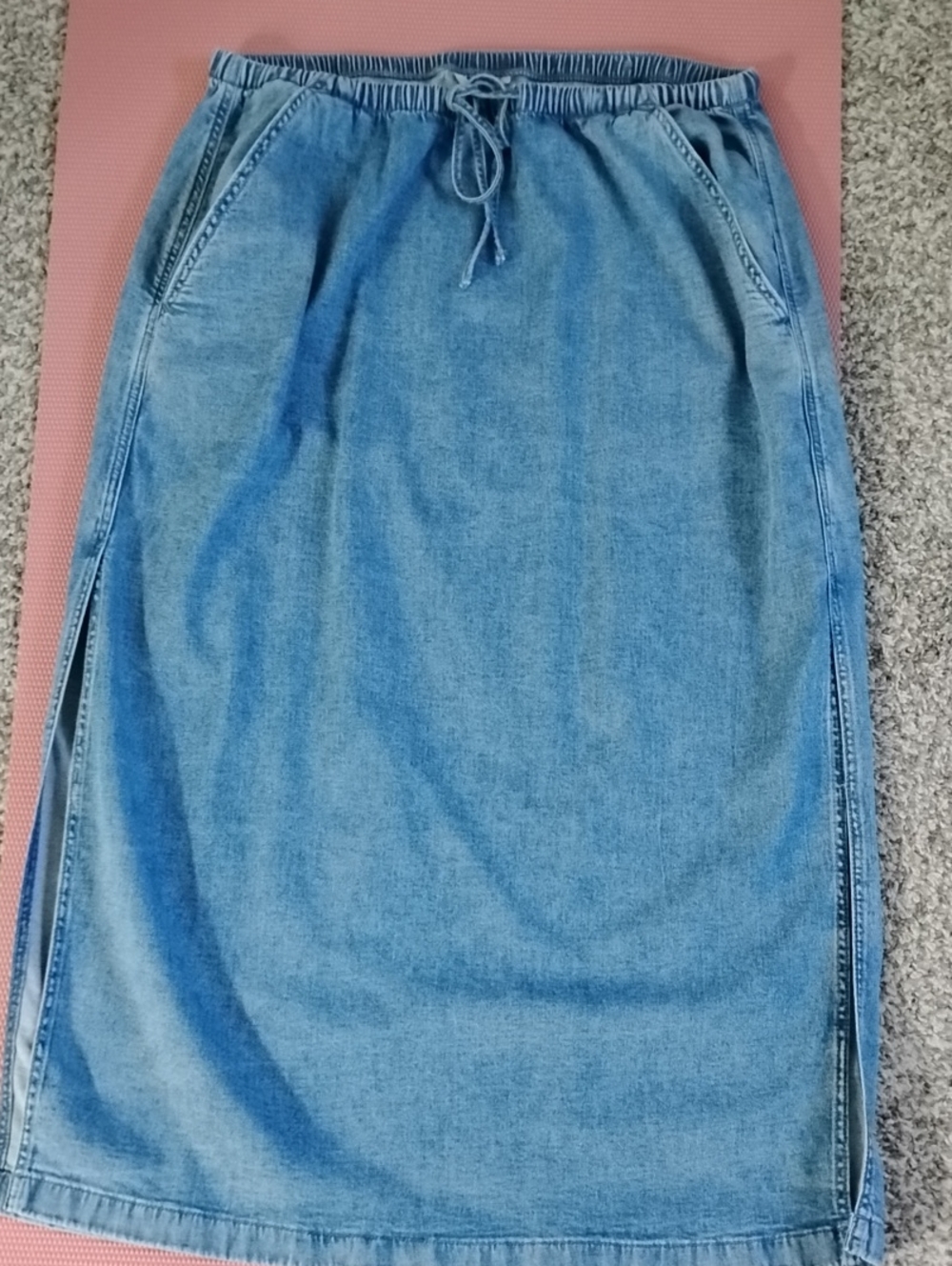 American Eagle Denim Maxi Skirt